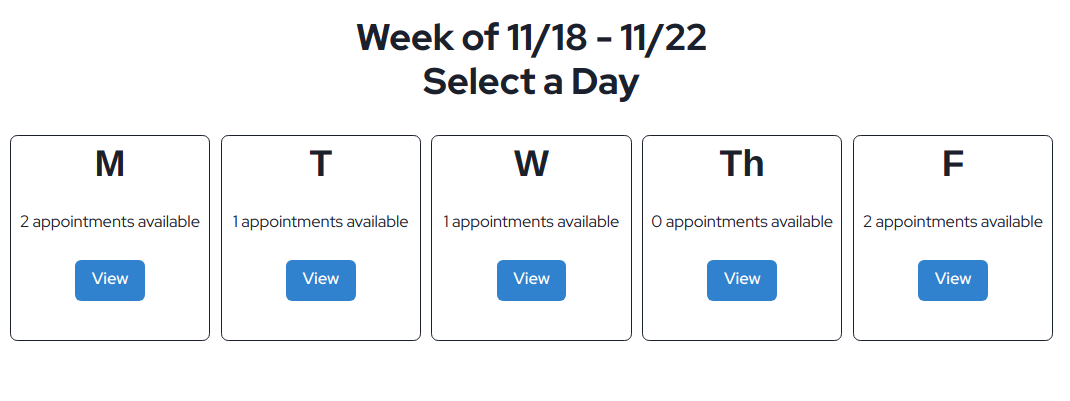 Appointment Scheduler App